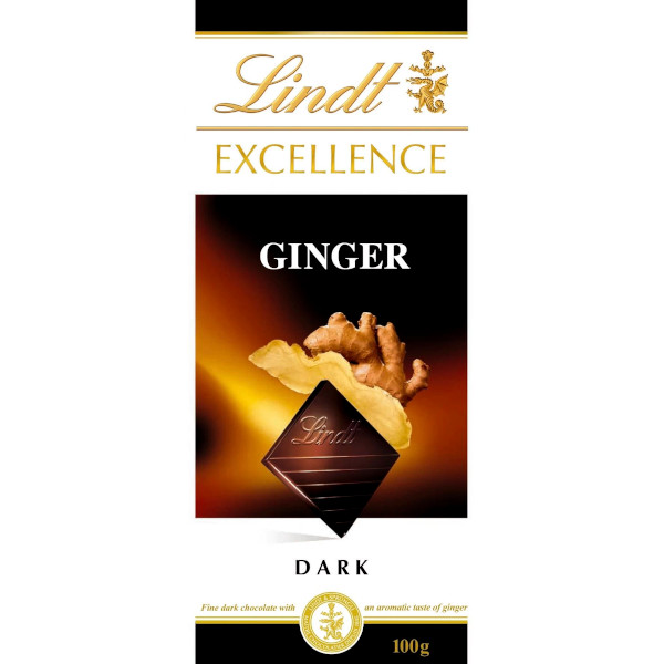 Lindt Chokladkaka Excellence Dark Ginger