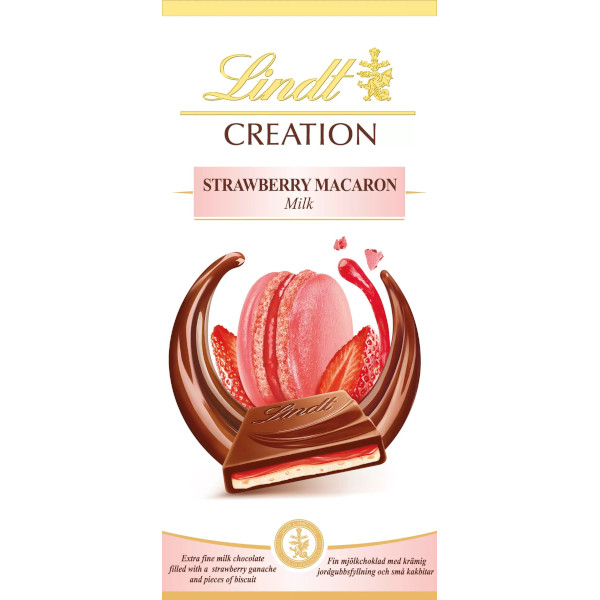 Lindt Chokladkaka Creation Strawberry Macaron
