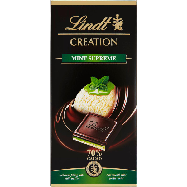 Lindt Chokladkaka Creation 70% Mint Supreme