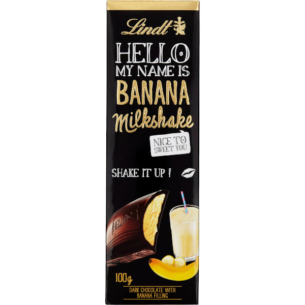 Lindt Chokladkaka Hello Banana Milkshake