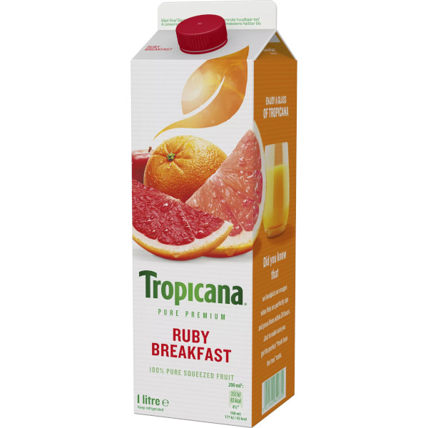 Tropicana Juice Ruby Breakfast