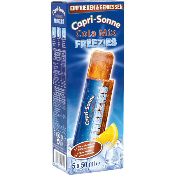 Capri-Sun (Capri-Sonne) Isglass Freezies Cola Mix