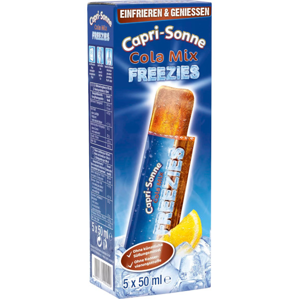 Capri-Sun (Capri-Sonne) Isglass Freezies Cola Mix