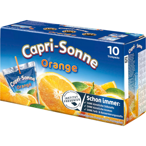 Capri-Sun (Capri-Sonne) Fruktdryck Orange