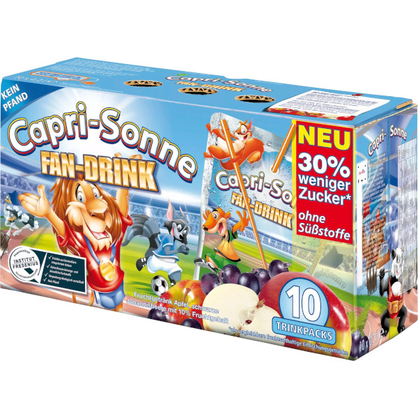 Capri-Sun (Capri-Sonne) Fruktdryck Fan-Drink