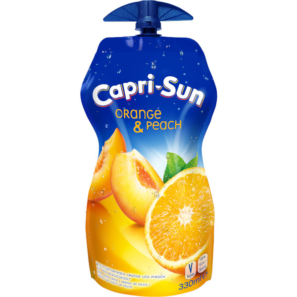 Capri-Sun (Capri-Sonne) Fruktdryck Orange & Peach
