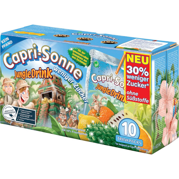 Capri-Sun (Capri-Sonne) Fruktdryck Jungle Drink
