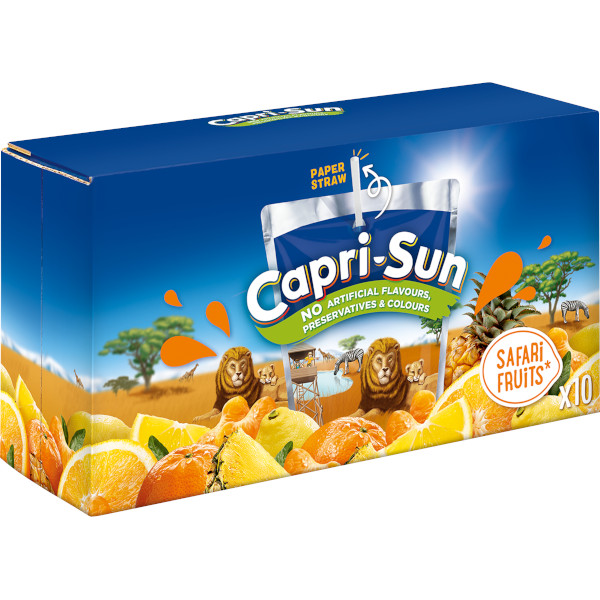 Capri-Sun (Capri-Sonne) Fruktdryck Safari Fruits