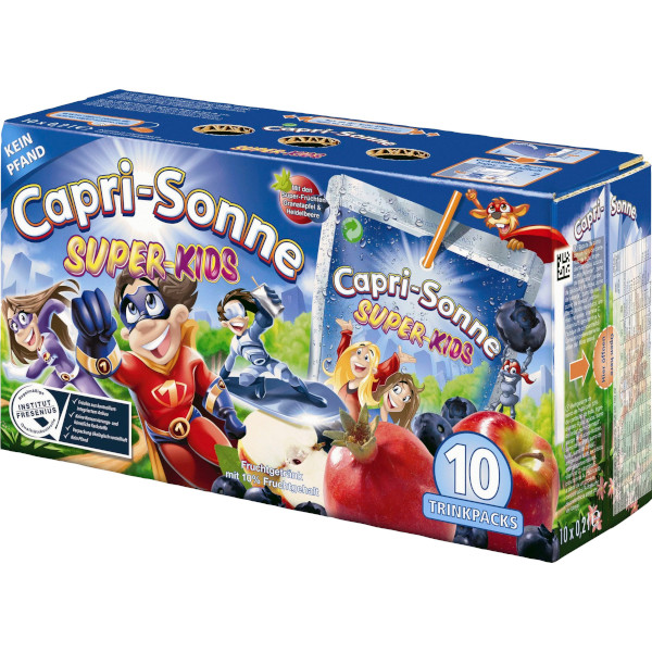 Capri-Sun (Capri-Sonne) Fruktdryck Super-Kids