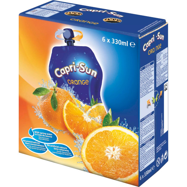 Capri-Sun (Capri-Sonne) Fruktdryck Orange