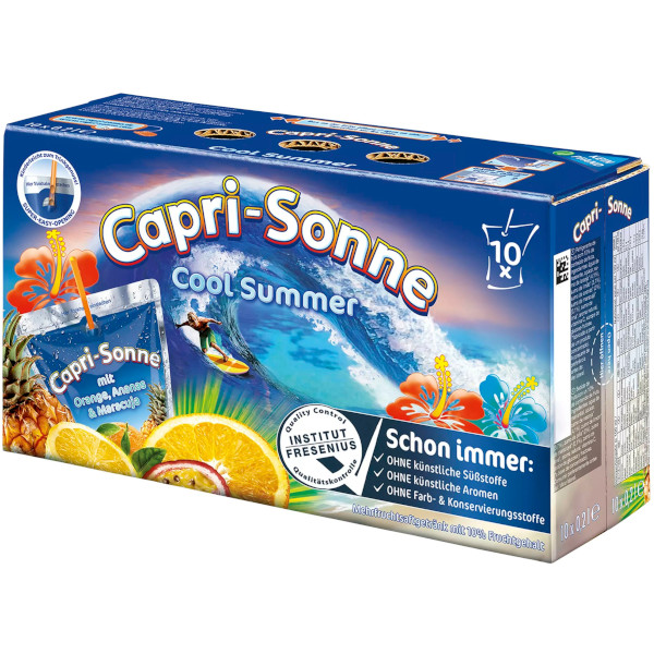 Capri-Sun (Capri-Sonne) Fruktdryck Cool Summer