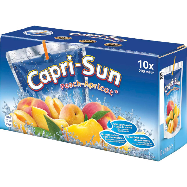 Capri-Sun (Capri-Sonne) Fruktdryck Peach-Apricot