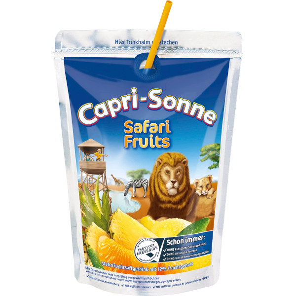 Capri-Sun (Capri-Sonne) Fruktdryck Safari Fruits