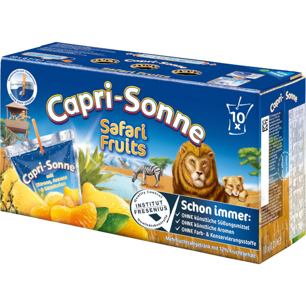 Capri-Sun (Capri-Sonne) Fruktdryck Safari Fruits