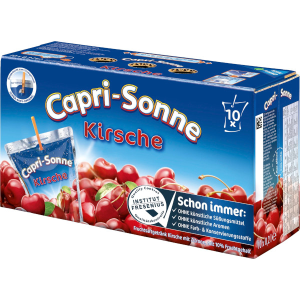 Capri-Sun (Capri-Sonne) Fruktdryck Cherry (Kirsche)