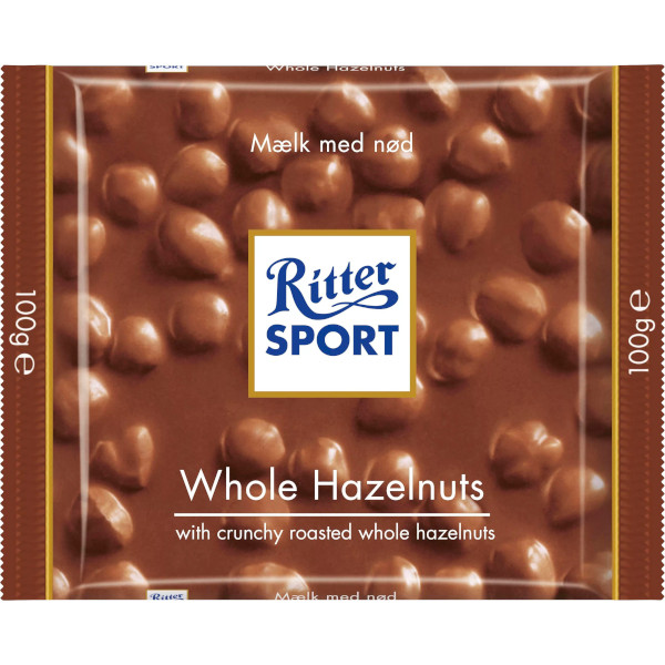 Ritter Sport Chokladkaka Whole Hazelnuts