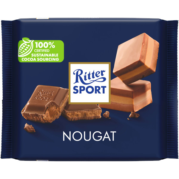 Ritter Sport Chokladkaka Nougat