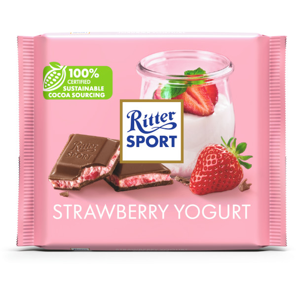 Ritter Sport Chokladkaka Strawberry Yogurt