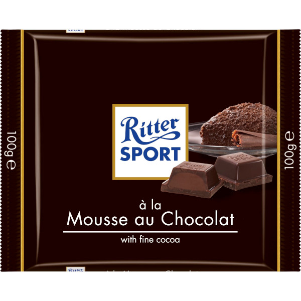 Ritter Sport Chokladkaka Mousse Au Chocolat