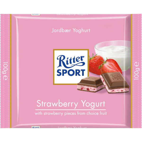 Ritter Sport Chokladkaka Strawberry Yogurt