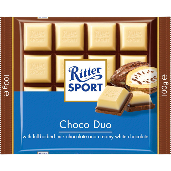 Ritter Sport Chokladkaka Choco Duo