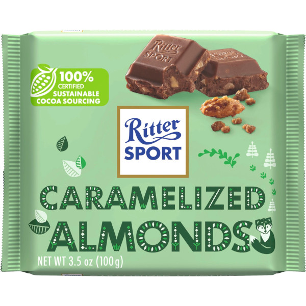 Ritter Sport Chokladkaka Caramelized Almonds