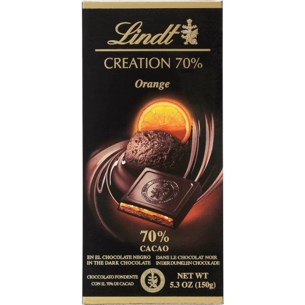 Lindt Chokladkaka Creation 70% Orange