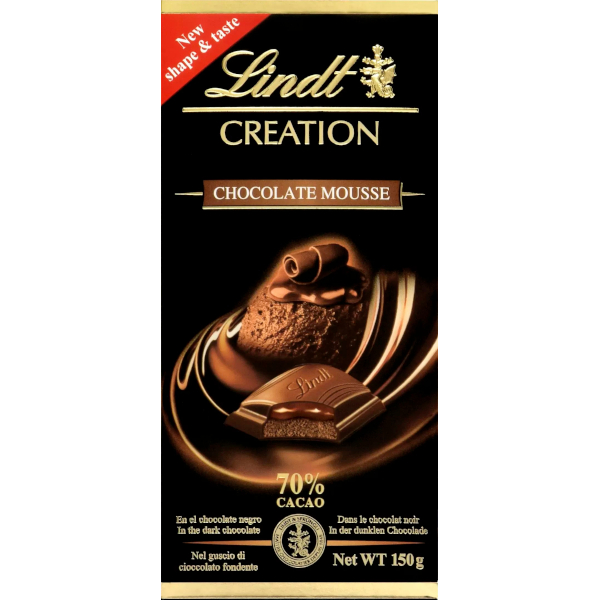 Lindt Chokladkaka Creation 70% Chocolate Mousse