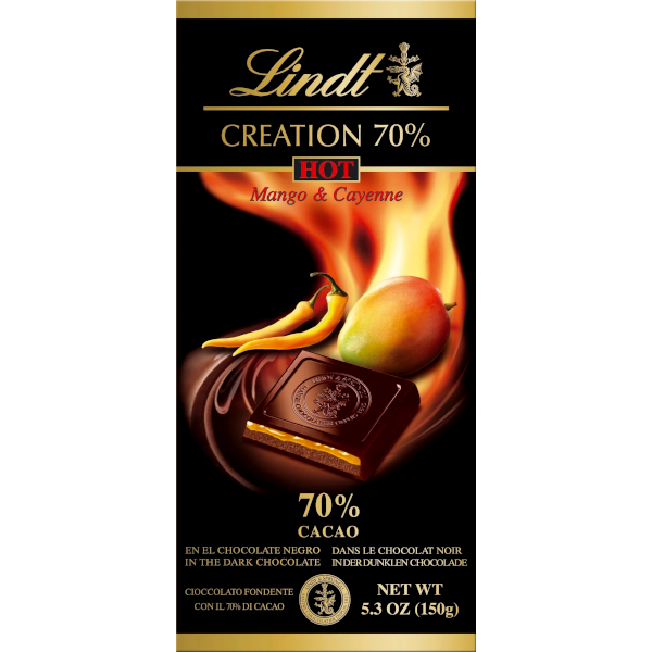 Lindt Chokladkaka Creation 70% Hot Mango & Cayenne