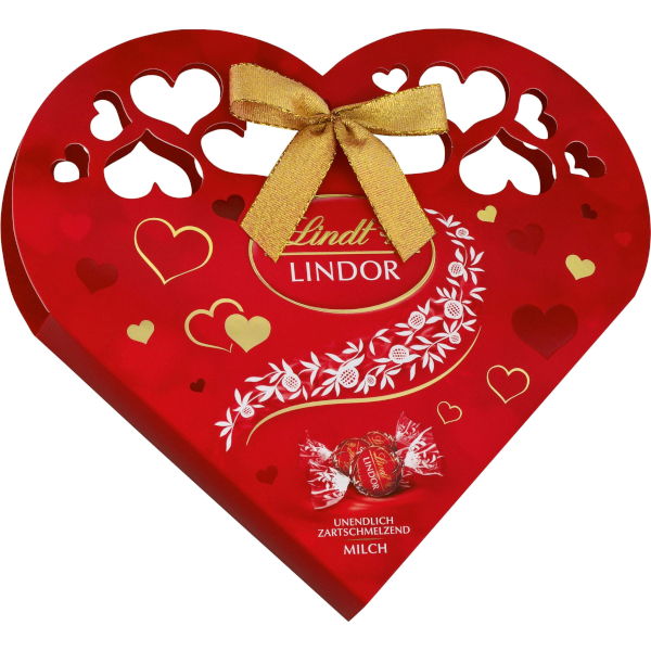 Lindt Chokladpraliner Lindor Milk Hjärta
