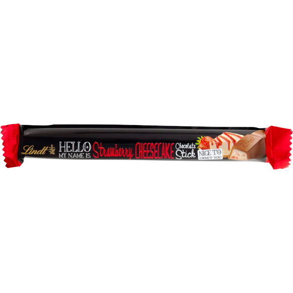 Lindt Chokladbit Hello Strawberry Cheesecake