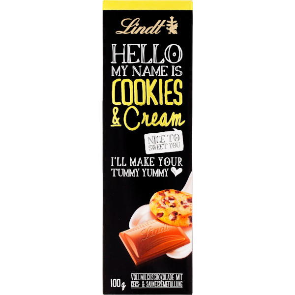 Lindt Chokladkaka Hello Cookies & Cream