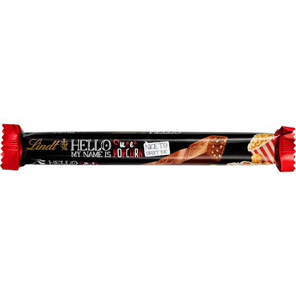 Lindt Chokladbit Hello Sweet Popcorn