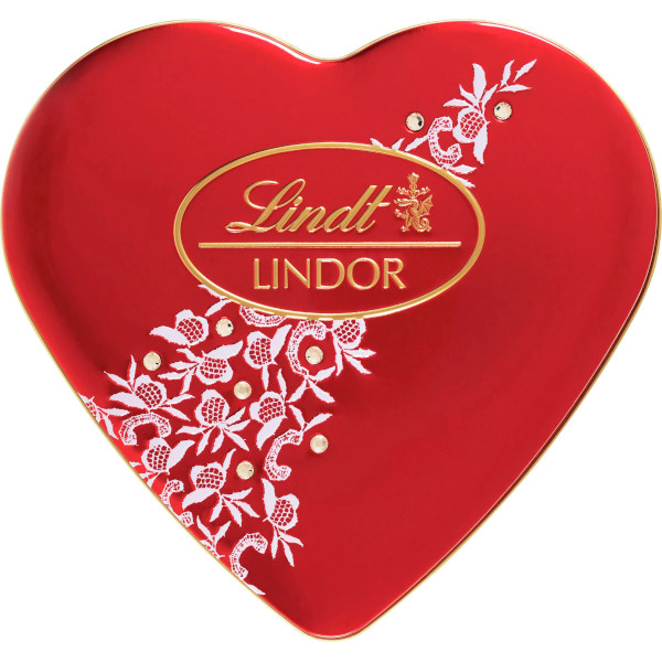 Lindt Chokladpraliner Lindor Milk Hjärta