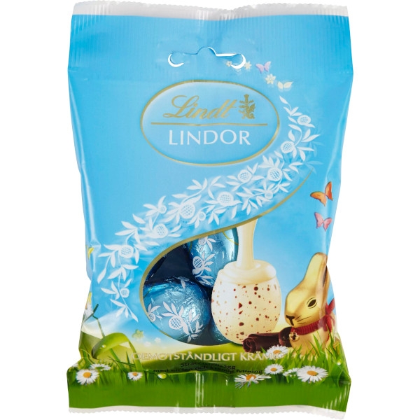 Lindt Chokladägg Lindor Stracciatella