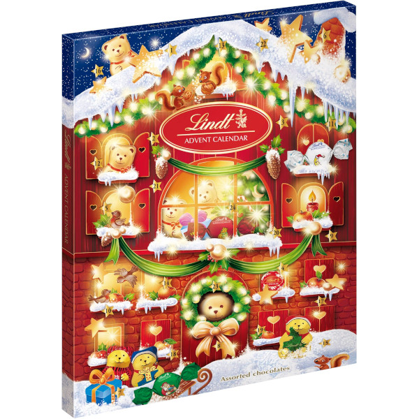 Lindt Adventskalender Teddy