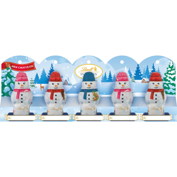 Lindt Chokladfigurer Snowman