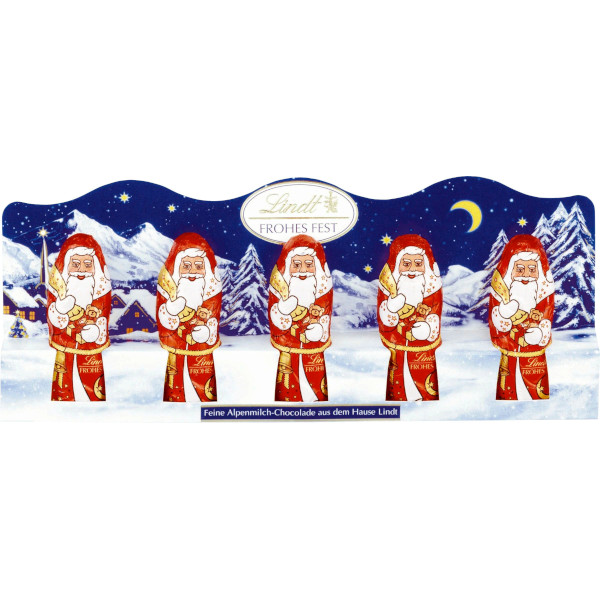 Lindt Chokladfigurer Santa