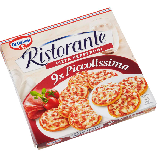 Dr Oetker Minipizzor Ristorante Piccolissima Pepperoni