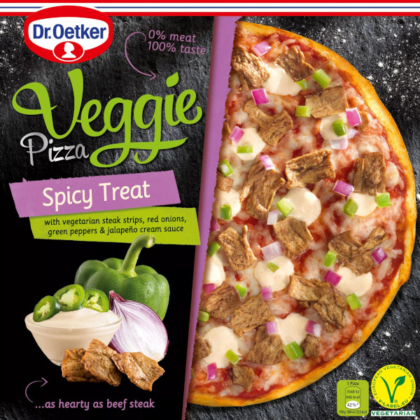 Dr Oetker Pizza Veggie Spicy Treat