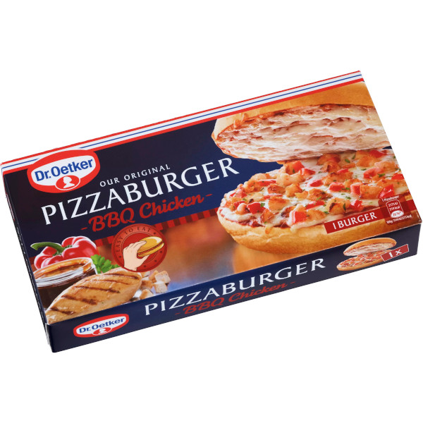 Dr Oetker Pizzaburger BBQ Chicken