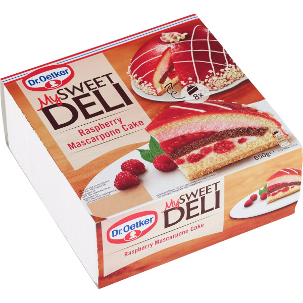 Dr Oetker My Sweet Deli Raspberry Mascarpone Cake