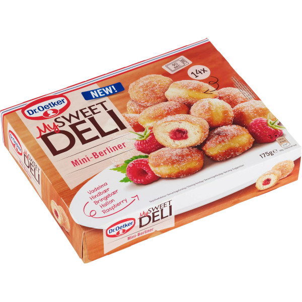 Dr Oetker My Sweet Deli Mini-Berliner Raspberry