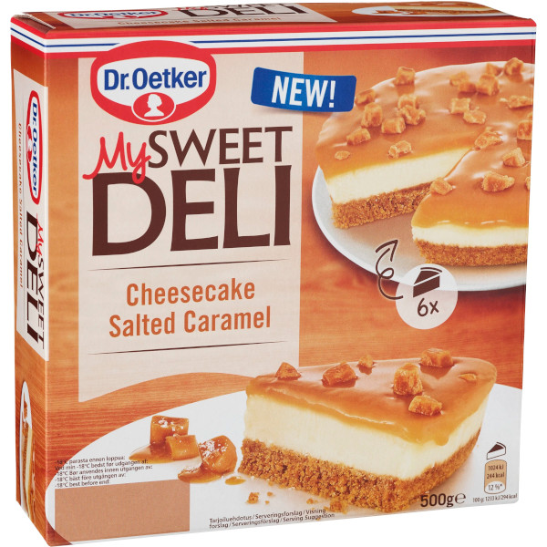 Dr Oetker My Sweet Deli Cheesecake Salted Caramel