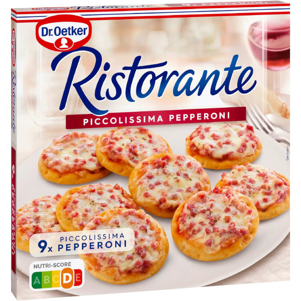 Dr Oetker Minipizzor Ristorante Piccolissima Pepperoni