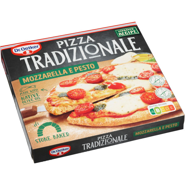 Dr Oetker Pizza Tradizionale Mozzarella E Pesto