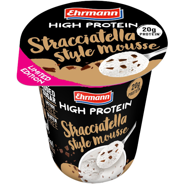Ehrmann Proteinmousse Stracciatella