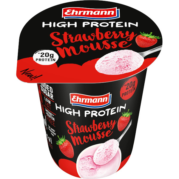 Ehrmann Proteinmousse Strawberry
