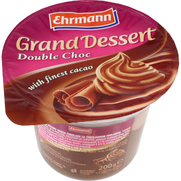 Ehrmann Grand Dessert Double Choc