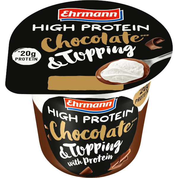 Ehrmann Proteinpudding Chocolate & Topping
